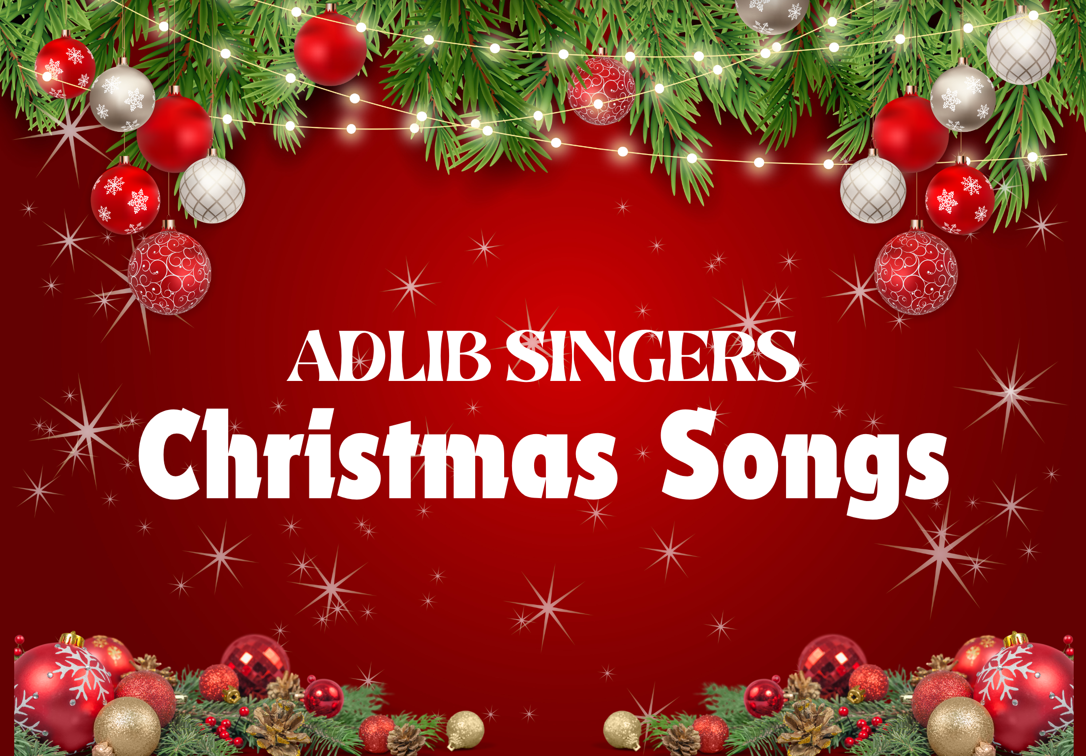 AdLib Singers: Christmas Songs