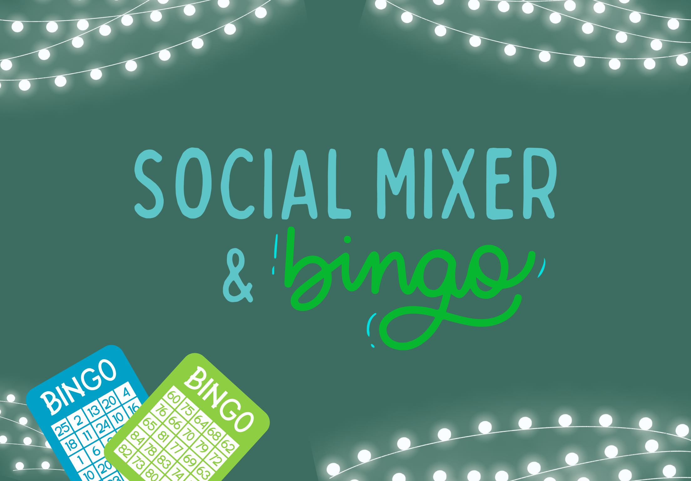 social mixer & bingo